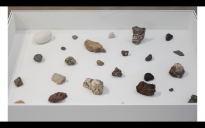 "Collection" and other pieces in a body of work related to geology and time