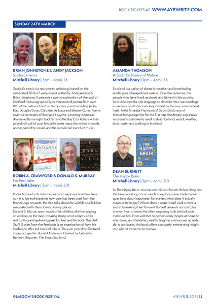 The making of A Scots Dictionary of Nature, a talk and discussion