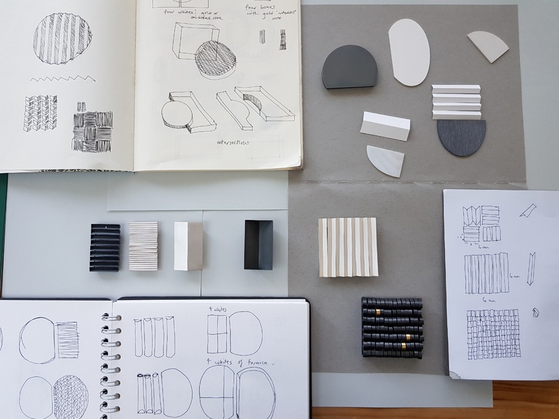 paper models and sketchbooks