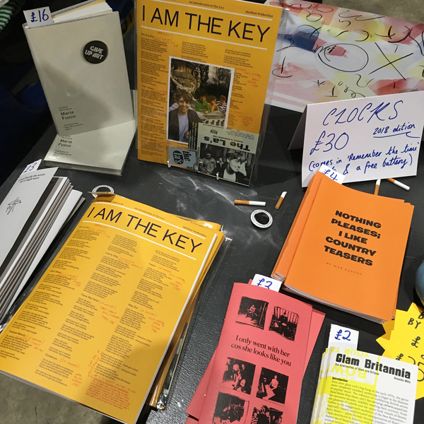 Publications and printed matter distributed via an informal fair