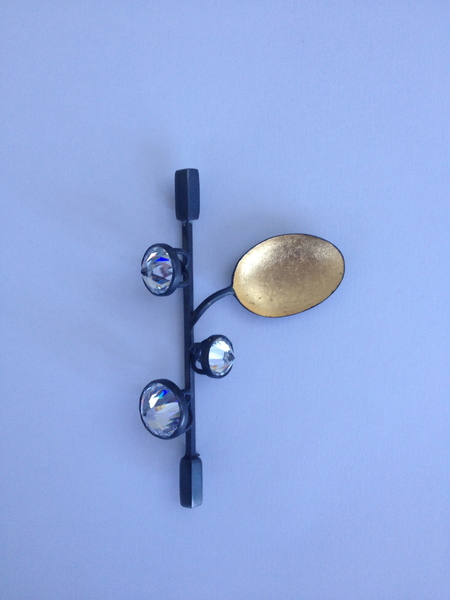 A group of work made for the exhibition Objects of Status, Power and Adornment: The Studio Jewellery Movement 1950 - 2011, Mobilia Gallery, USA
