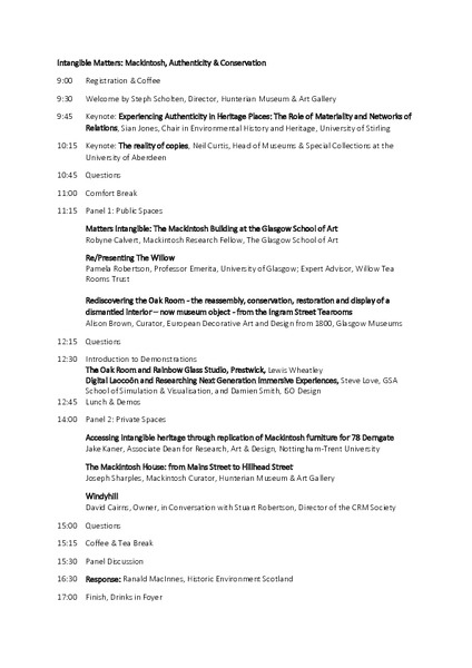 Programme