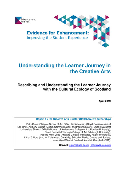 Describing and Understanding the Learner Journey with the Cultural Ecology of Scotland
