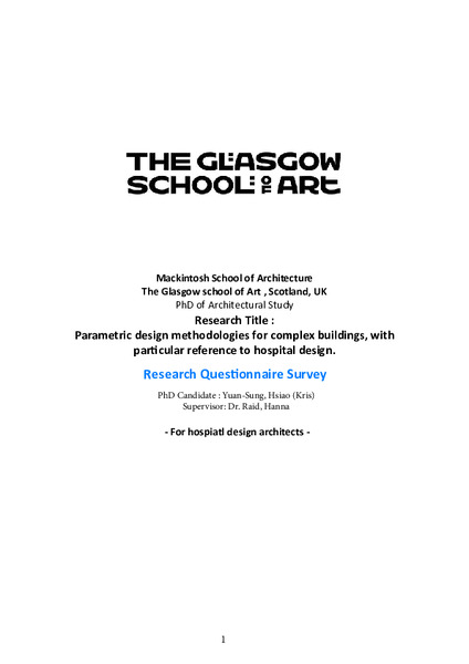 The impact of parametric design methodologies on creativity in hospital design process