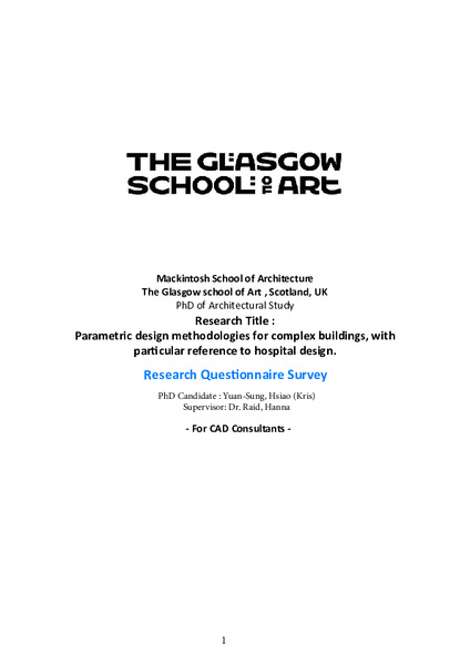 The impact of parametric design methodologies on creativity in hospital design process