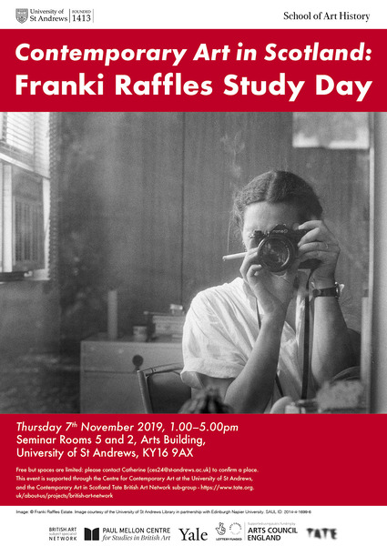 Contemporary Art in Scotland: Franki Raffles Study Day