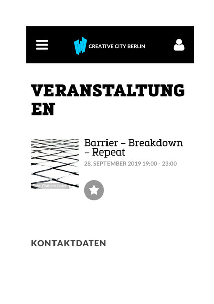 Barrier - Breakdown - Repeat [solo exhibition]