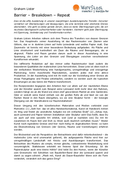 Exhibition text written by Jule Böttner