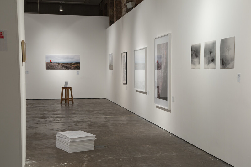 Installation shot, ‘Practicing Landscape: Land, Histories and Transformation’, (2020), The Lighthouse, Glasgow. Photo: Jack McCombe
