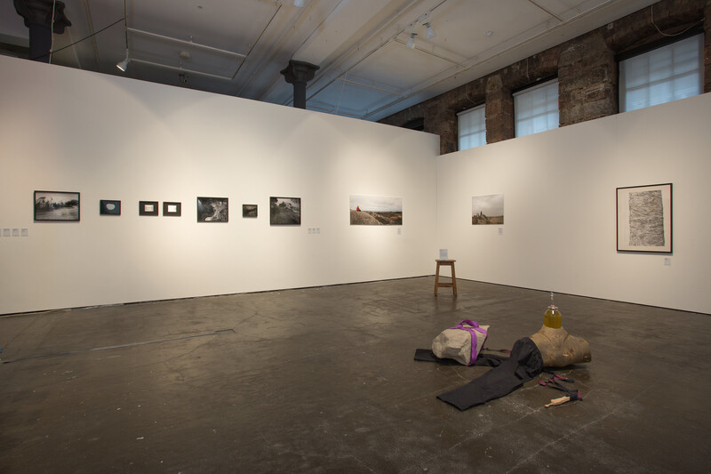Installation shot, ‘Practicing Landscape: Land, Histories and Transformation’, (2020), The Lighthouse, Glasgow. Photo: Jack McCombe