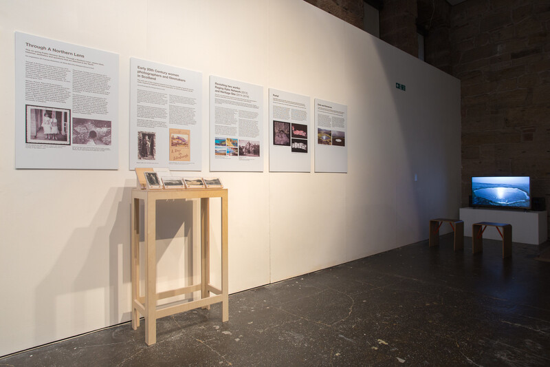 Installation shot, ‘Practicing Landscape: Land, Histories and Transformation’, (2020), The Lighthouse, Glasgow. Photo: Jack McCombe