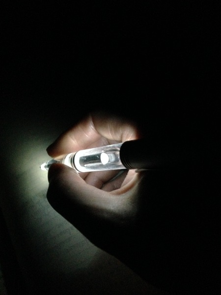 The Self Illuminated Pen