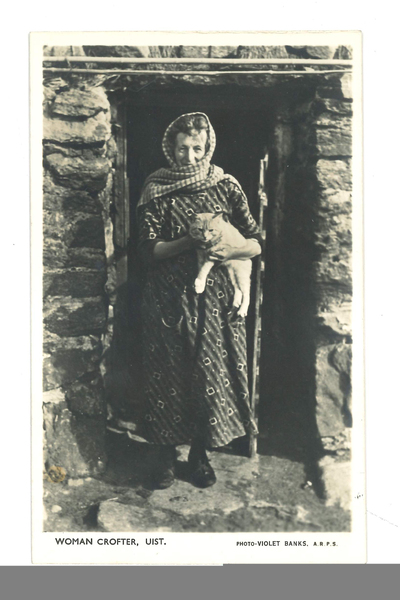 Woman Crofter, Uist, Violet Banks (date unknown)