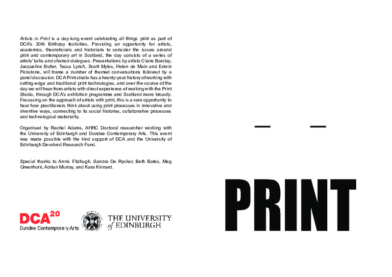 conference programme