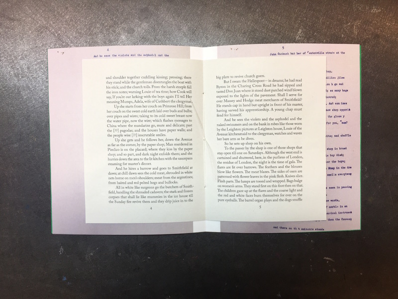 Yapping with Cutbush: A one-day practical workshop on letterpress typography and print