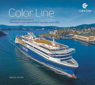 Color Line and the development of Norwegian international ferry services since 1825 - book cover