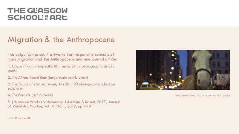 Migration & the Anthropocene