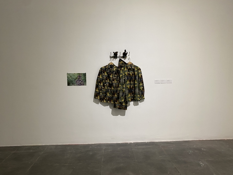Documentation of work in exhibition.