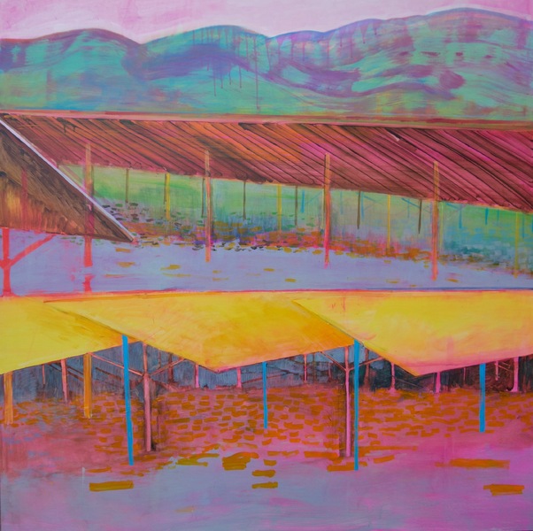 Sunset Song, Cables Out (yellow), Panel Stretch and Solar Sea
