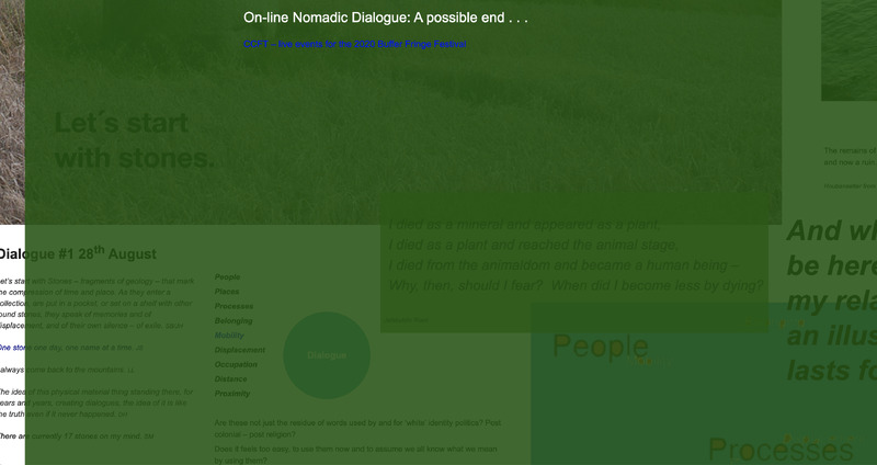 Screenshot - CCFT Nomadic Online Dialogue