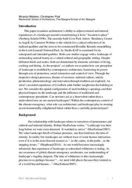 Published conference paper