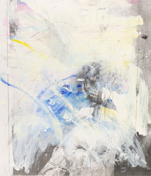 10 digital prints of collages in response to the Storyville Portraits