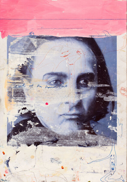 10 digital prints of collages in response to the Storyville Portraits