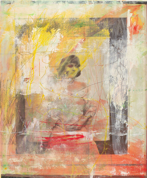 10 digital prints of collages in response to the Storyville Portraits