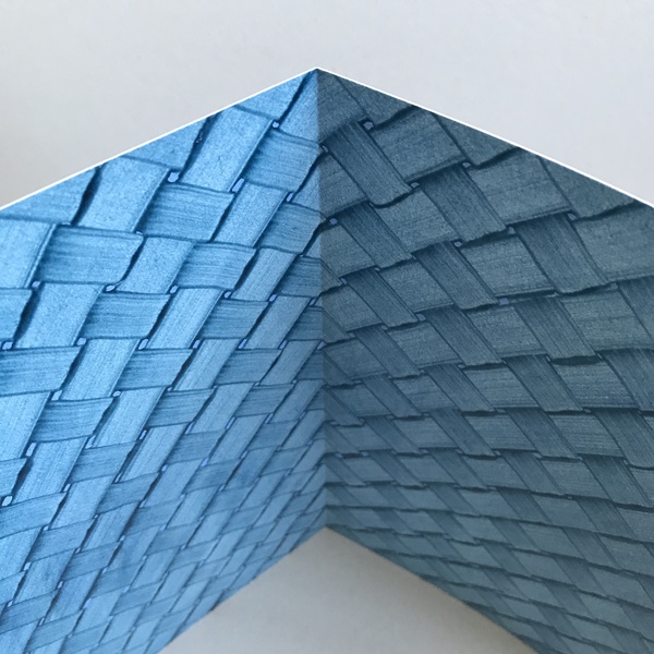 Blue Tarp and Green Tarp  [in "Without Borders" Group Exhibition, Elysium Gallery, Swansea]
