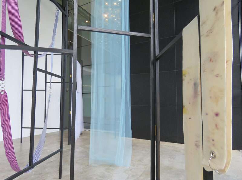 Installation view, (after) parts of a body house