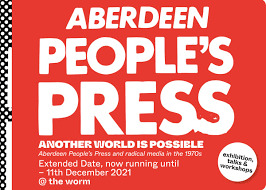 Collaborative Letterpress Printing: Knowledge Exchange Workshop @ Another world is possible:
Aberdeen People’s Press and radical media in the 1970s, The Worm Gallery, Aberdeen