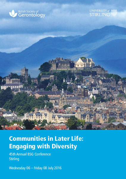 Everyday life and Older People’s Well‐being in Local High Streets