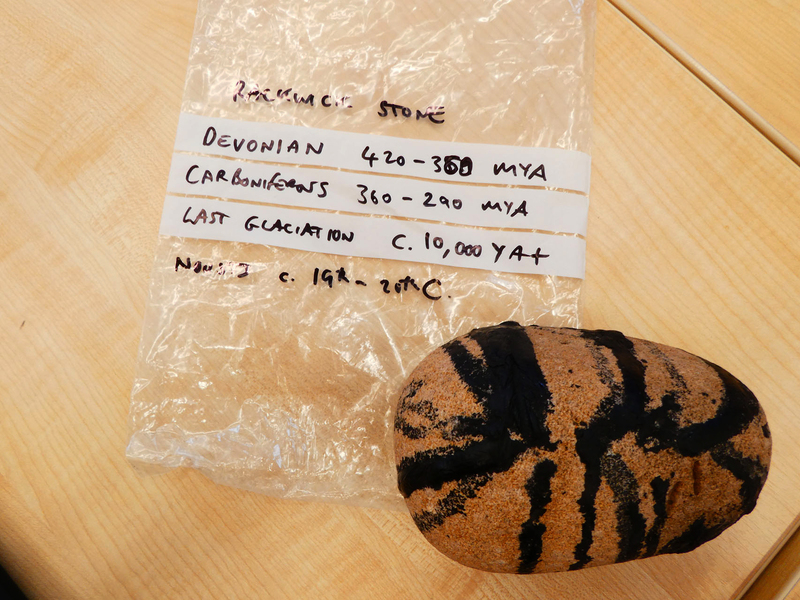 Figure 1. “… stones for experiences that cannot be transmitted” (Kaufmann 2006: 117), 2019. (Photo: Susan Brind)