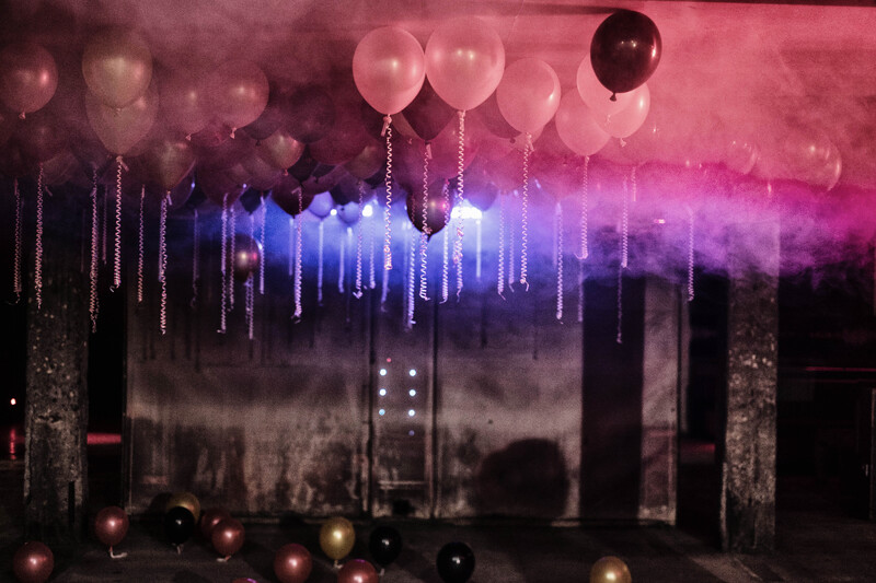 Balloons, Sub Club. Photographer, Brian Sweeney; Lighting/Production Design, Shaun Murphy