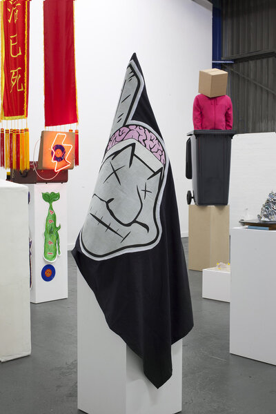 Real Life is Dead/Long Live Real Life, now in Blue vinyl, in group exhibition "Next Top Model"