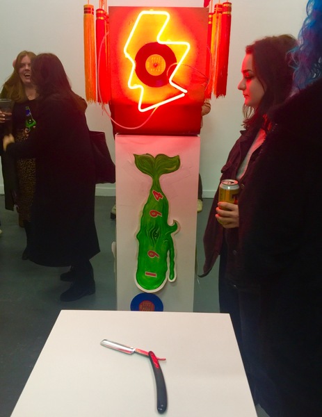 Real Life is Dead/Long Live Real Life, now in Blue vinyl, in group exhibition "Next Top Model"