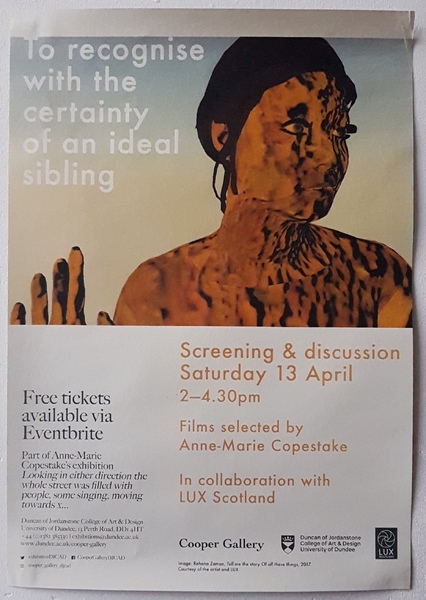Poster for To recognise with the certainty of an ideal sibling