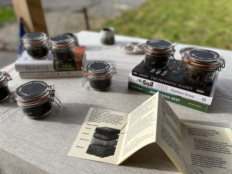 Dish the Dirt: Empowering people to make connections between the food they eat and the soil it is grown in.