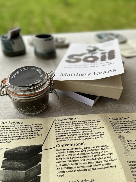 Dish the Dirt: Empowering people to make connections between the food they eat and the soil it is grown in.