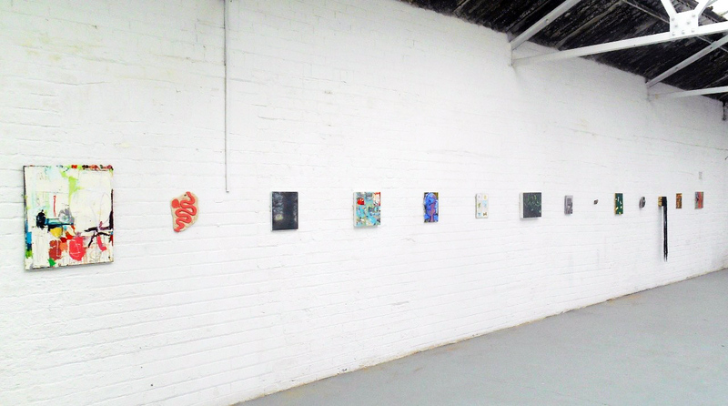 Bits of Sellotape Left on the Wall [Think of Me with Kindness, Gage Gallery, Sheffield, 2022]