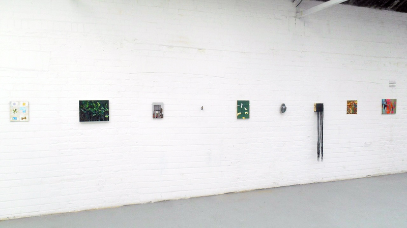 Bits of Sellotape Left on the Wall [Think of Me with Kindness, Gage Gallery, Sheffield, 2022]