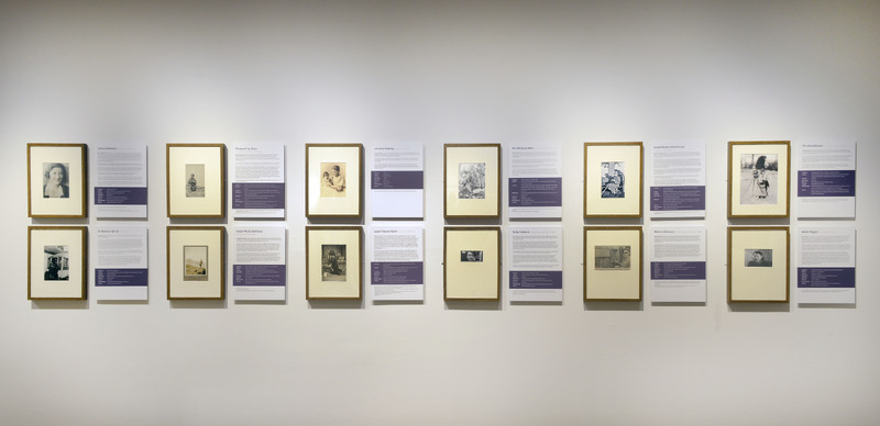 Biographies, 'Women and Society' section, 'Glean', City Art Centre Photo: Alan Dimmick