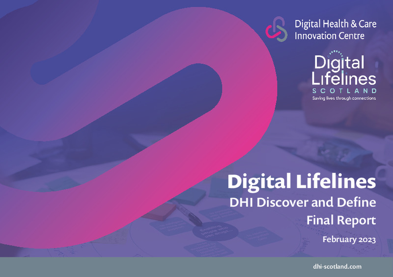 Digital Lifelines: DHI Discover and Define