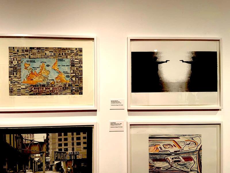 'If North Was South And East Was West' at The Love of Print, 
Kelvingrove Museum and Art Gallery