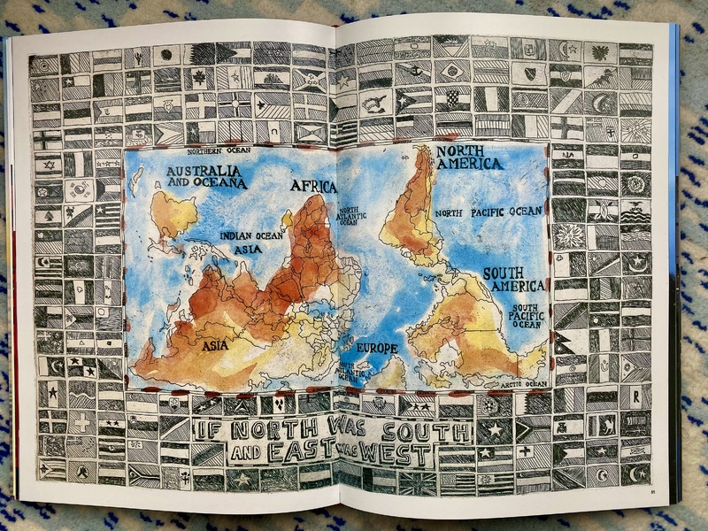 'If North Was South And East Was West' at The Love of Print, 
Kelvingrove Museum and Art Gallery