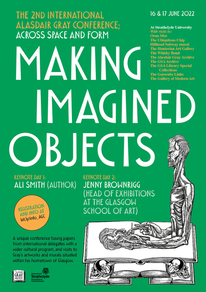 Making Imagined Objects: The Second International Alasdair Gray Conference