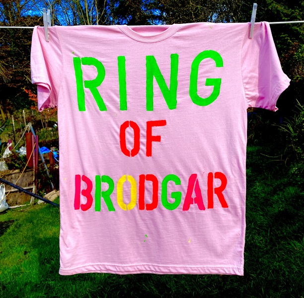 Real Life Orcadian Neolithic Souvenir Tour T-Shirt Painting No. 1 : SKARA BRAE 

Real Life Orcadian Neolithic Souvenir Tour T-Shirt Painting No. 2 : NESS OF BRODGAR

Real Life Orcadian Neolithic Souvenir Tour T-Shirt Painting No. 3 : MAES HOWE

Real Life Orcadian Neolithic Souvenir Tour T-Shirt Painting No. 4 : (STANDING) STONES OF STENNESS

Real Life Orcadian Neolithic Souvenir Tour T-Shirt Painting No. 5 : RING OF BRODGAR

Real Life Orcadian Neolithic Souvenir Tour T-Shirt Painting No. 6 : THE DWARFIE STANE (HOY)