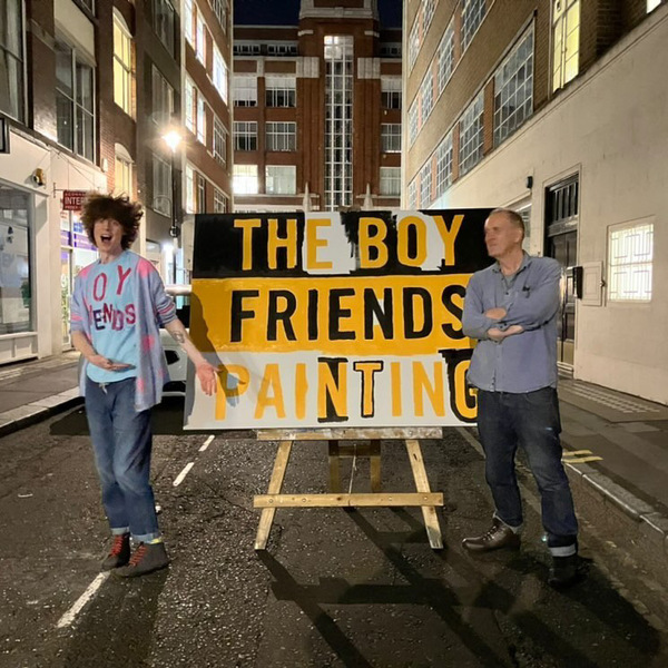 Boy Friends T-Shirt Paintings for Michael Pederson