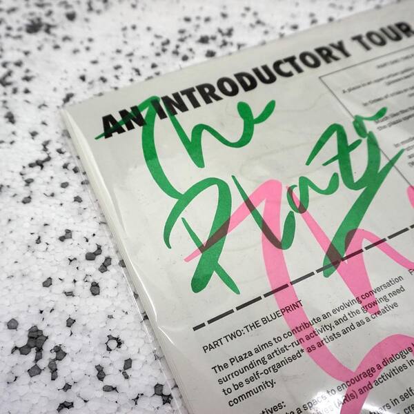 The Plaza - A living archive of artist-run activity in Edinburgh