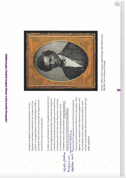 'Frederick Douglass : Witness to Early Scottish Photography', Common Good and Colonialism: How Does Collective Relate To The Common Good? (Study Resource)